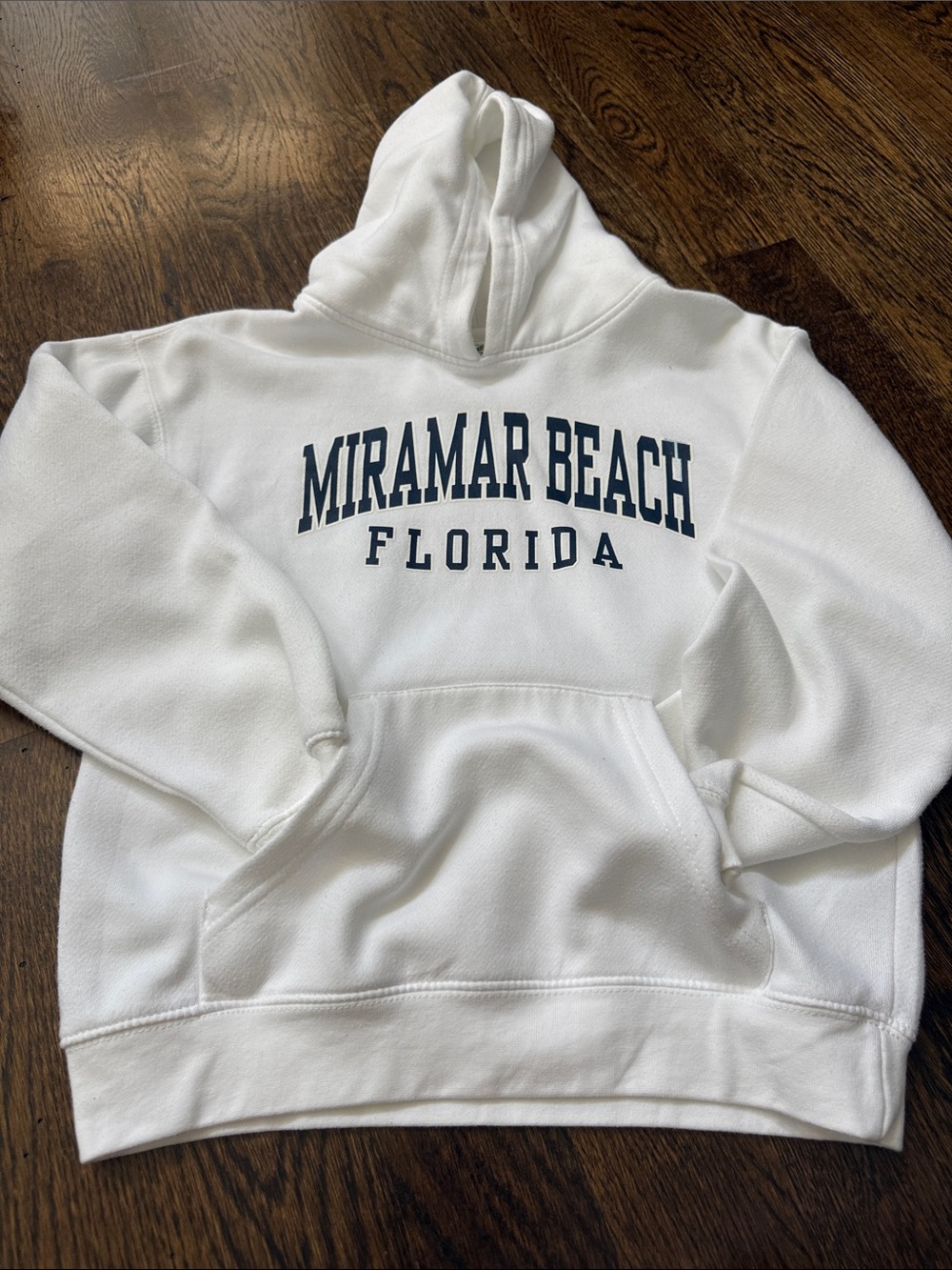 CO White Miramar Beach Florida Pullover Hoodie